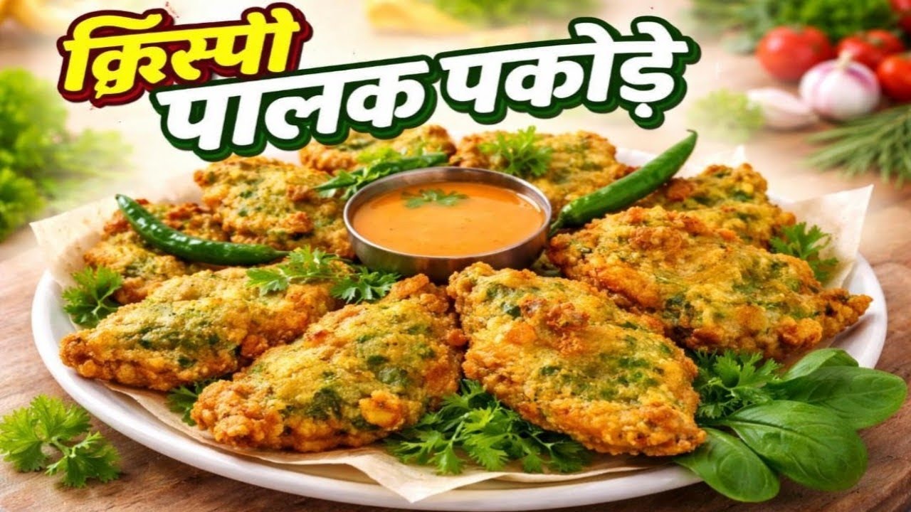 5 मिनट में बनाएं कुरकुरे पलग का पकोड़ा  बच्चे बड़े सबकी पसंद ( Evening Snack ) Healthy And Tasty 