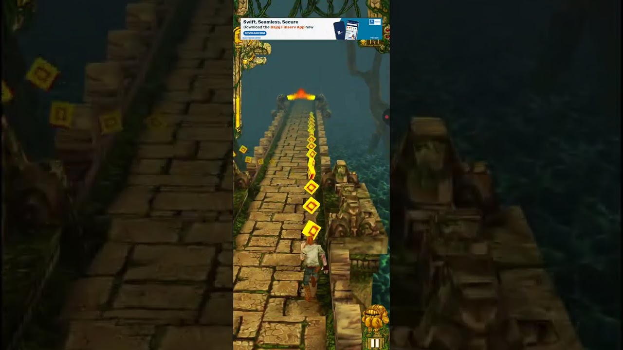 Temple run 1 gameplaying 
