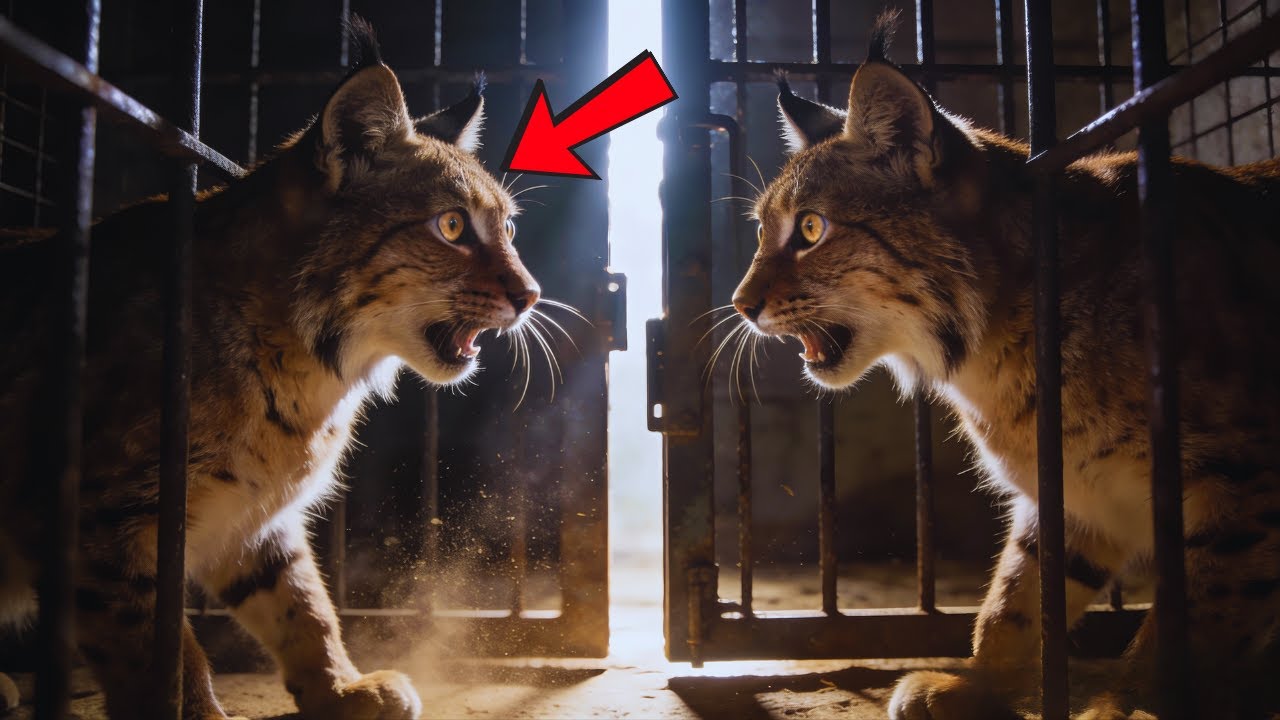 They Opened the Gate Between Two Bobcats’ Enclosures—What Happened Next Shocked Everyone