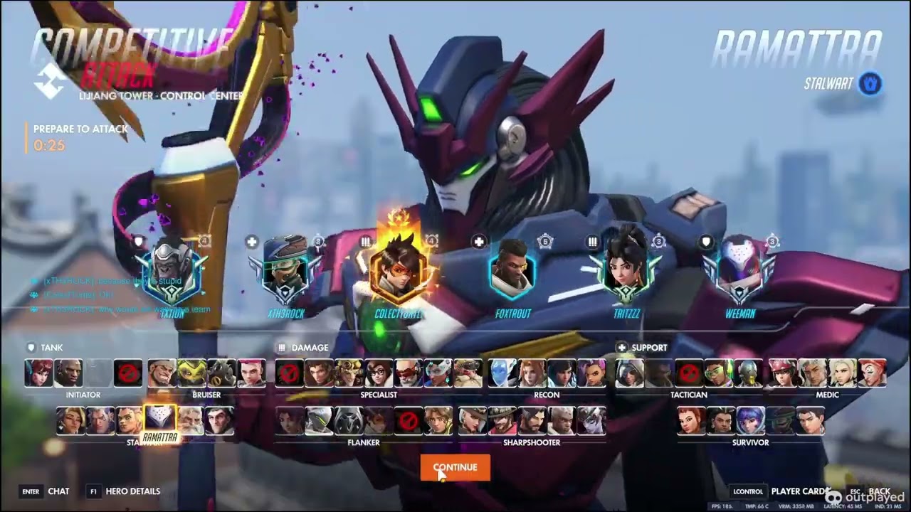 Rusty OW player returns