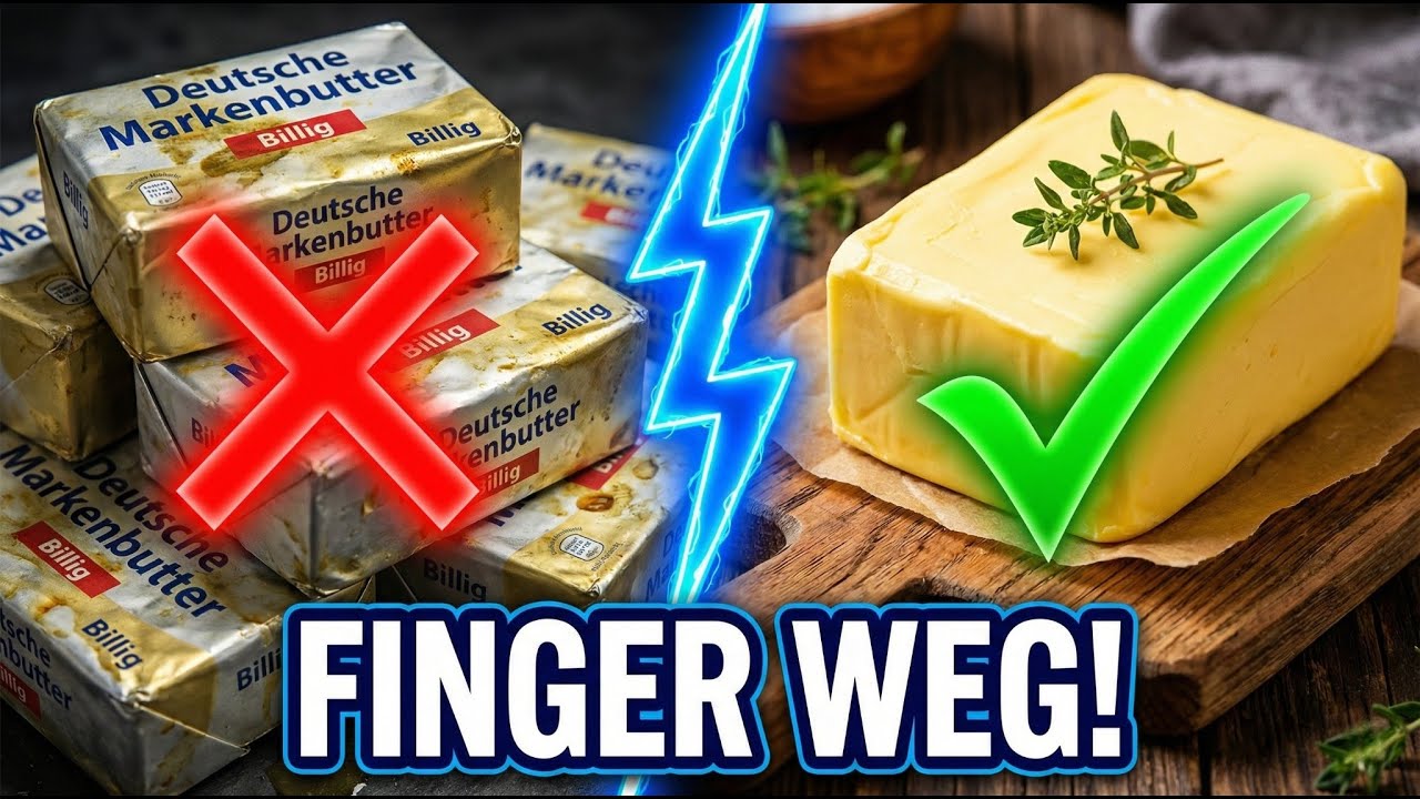 FINGER WEG! 3 Buttermarken, die du SOFORT meiden musst!