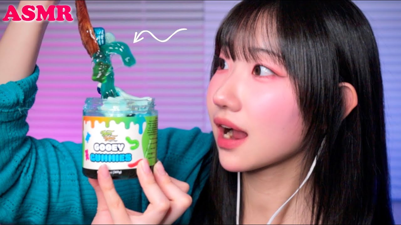 ASMR 꾸덕젤리 소리와 맞바꾼 눈물…| JELLY MUKBANG EATING SOUNDS