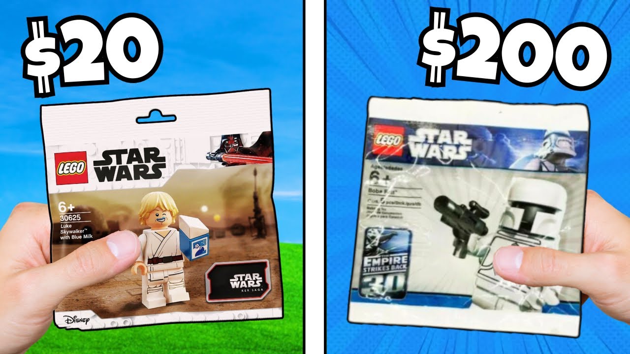 Наборы LEGO Star Wars в полиэтиленовых пакетах за 20 и 200 долларов&hellip;