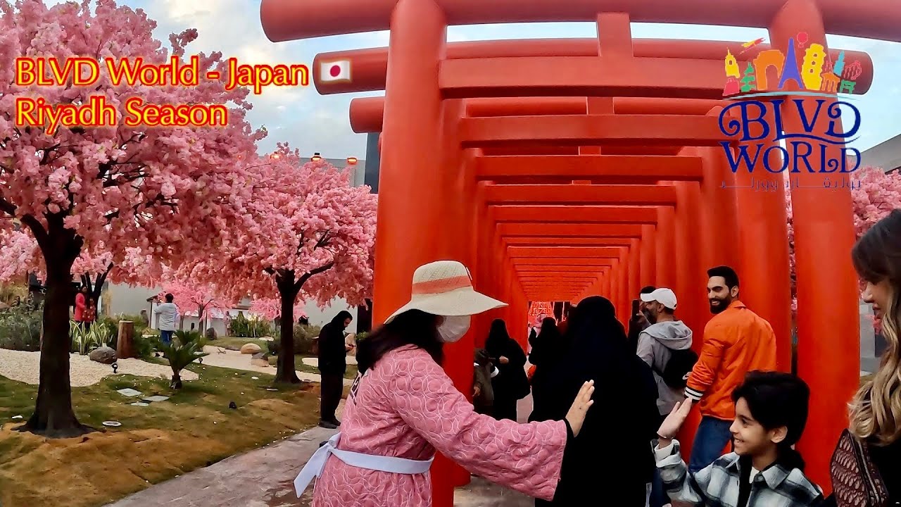 Largest Anime Town is in BLVD World - Japan 🇯🇵 / Riyadh Season