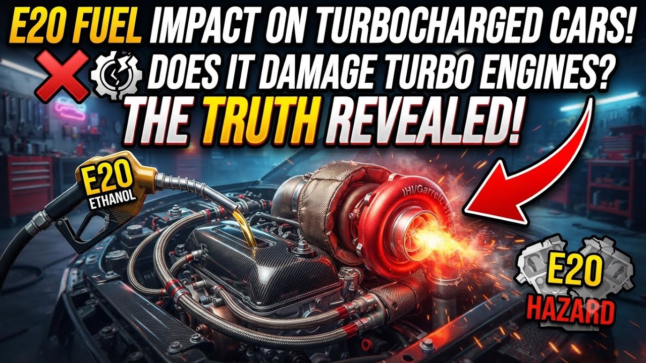 E20 Fuel Impact on Turbocharged Cars Explained: Does Ethanol Blend Damage Turbo Engines? The Truth