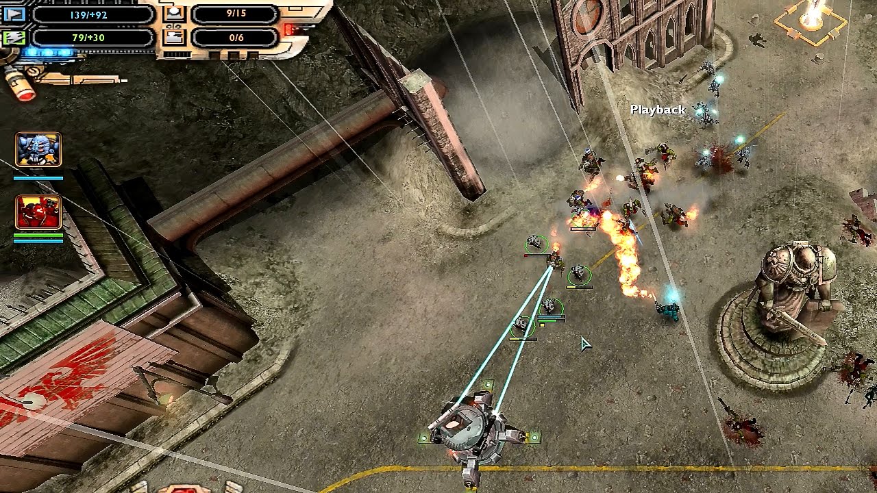 WH40K: DoW - Soulstorm [online] | (OvT) Cg|Hi vs. Malgains on Fallen City