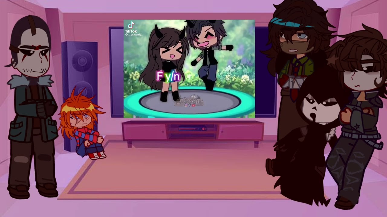 𖤐 Slashers react to y/n's as gacha tiktoks! 𖤐 ||Not og|| wip