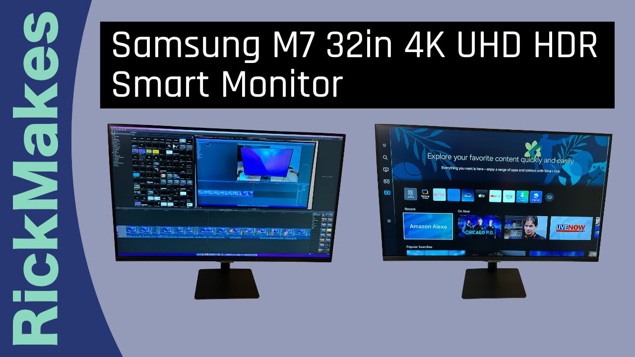 Samsung M7 32in 4K UHD HDR Smart Monitor