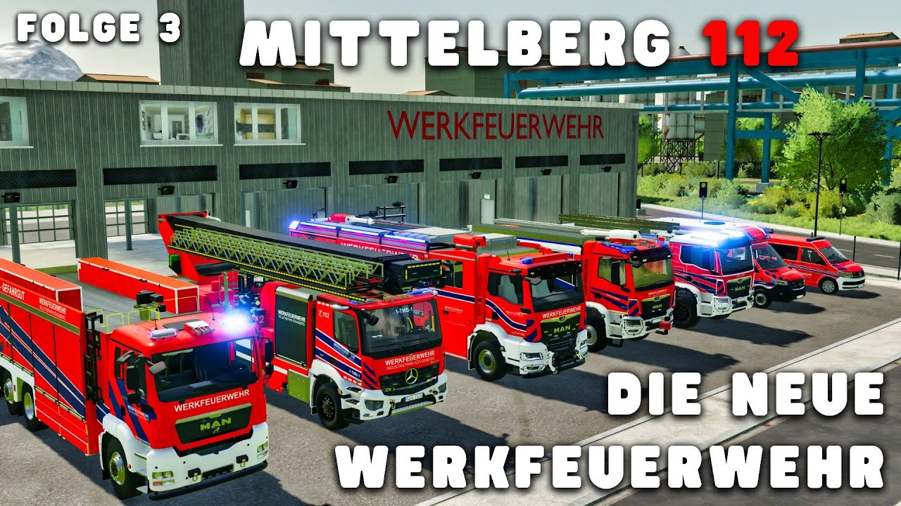 MITTELBERG 112 - Die NEUE Werkfeuerwehr am CHEMIE-PARK! JUNGE WIE TEUER IST DIE BITTE