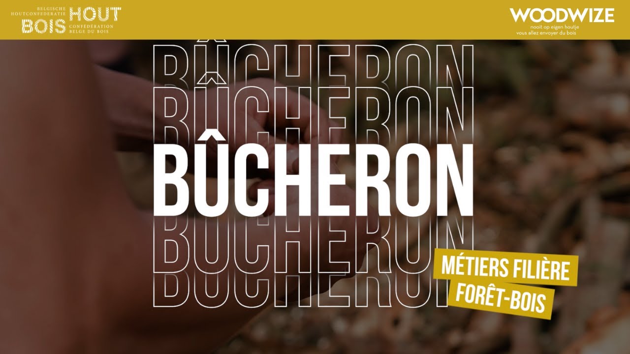 Métiers filière forêt-bois #08 Bûcheron