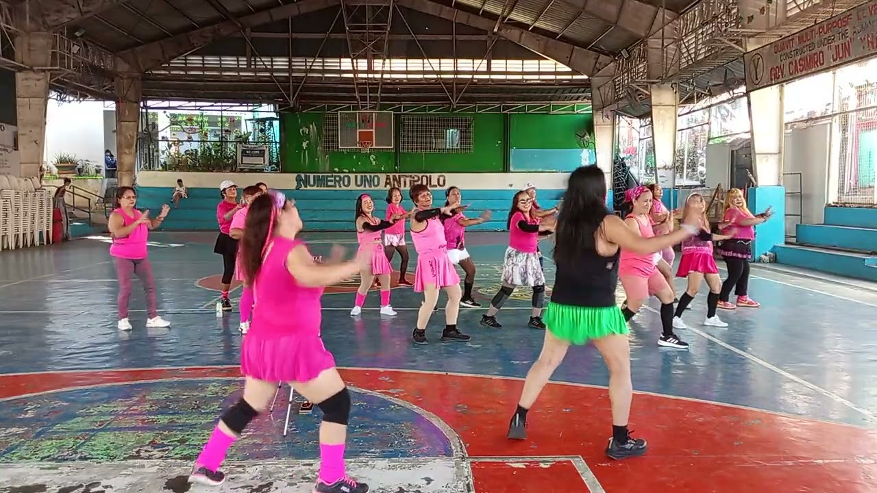 DANCE FITNESS LICENSE PX GINA STA CRUZ COVERED COURT ANTIPOLO CITY 