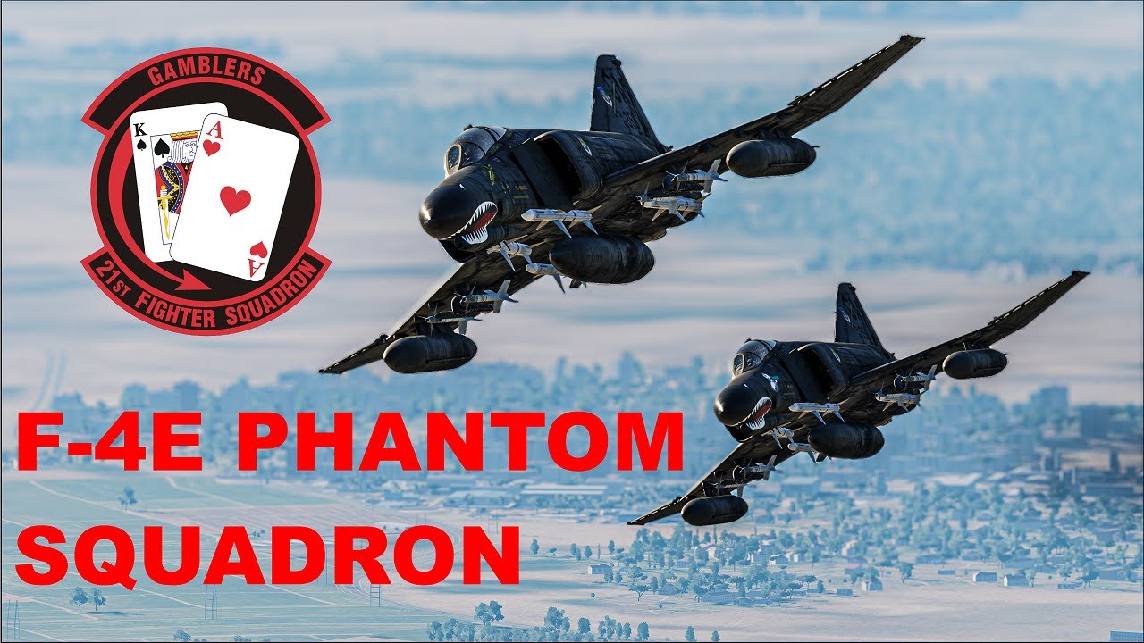 DCS: 21st The Gamblers F-4E Phantom Squadron