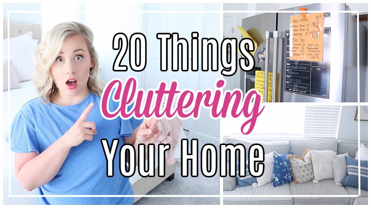 20 Reasons Your House STILL Looks Cluttered!!