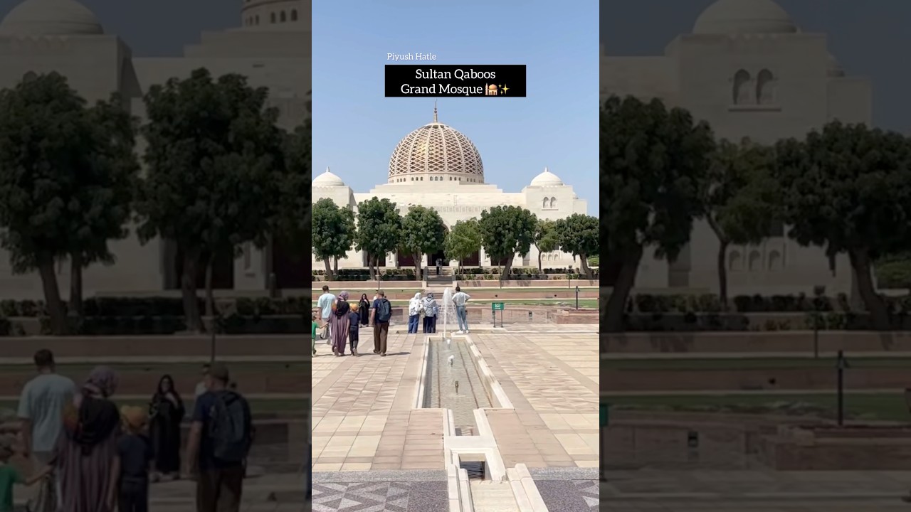 Sultan Qaboos Grand Mosque - Oman, Muscat #Oman #Muscat