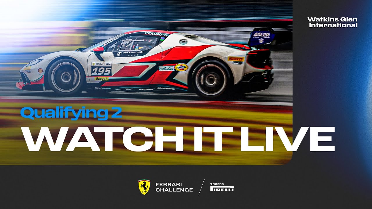 Ferrari Challenge North America - Watkins Glen, Qualifying 2
