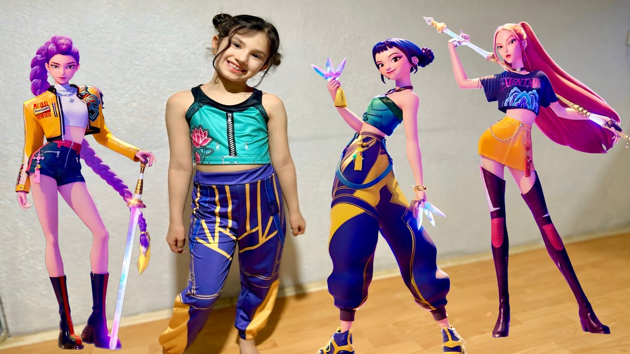 HUNTERS ZOEY HARİKA KOSTÜMÜ ARYA ZOEY OLUYOR @elifsinemtv @PoyrazElif1
