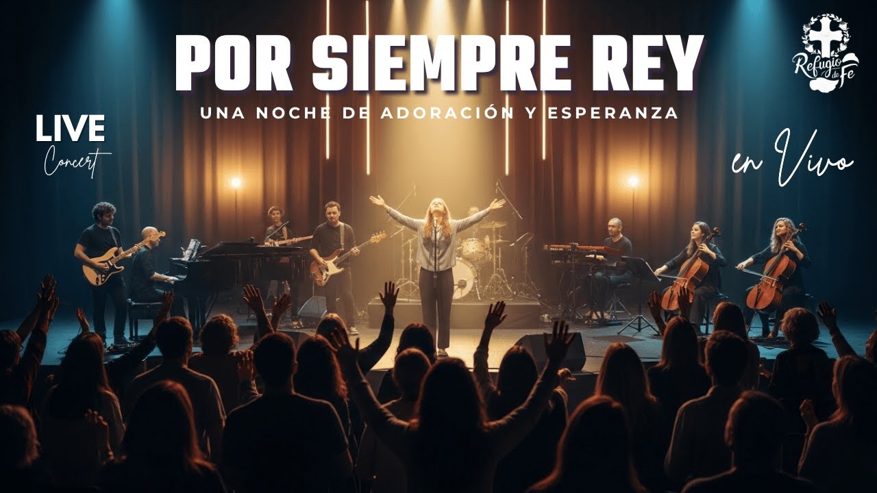 POR SIEMPRE REY (LIVE CONCERT) – Adoración Cristiana en Vivo | Una Noche de Fe y Esperanza