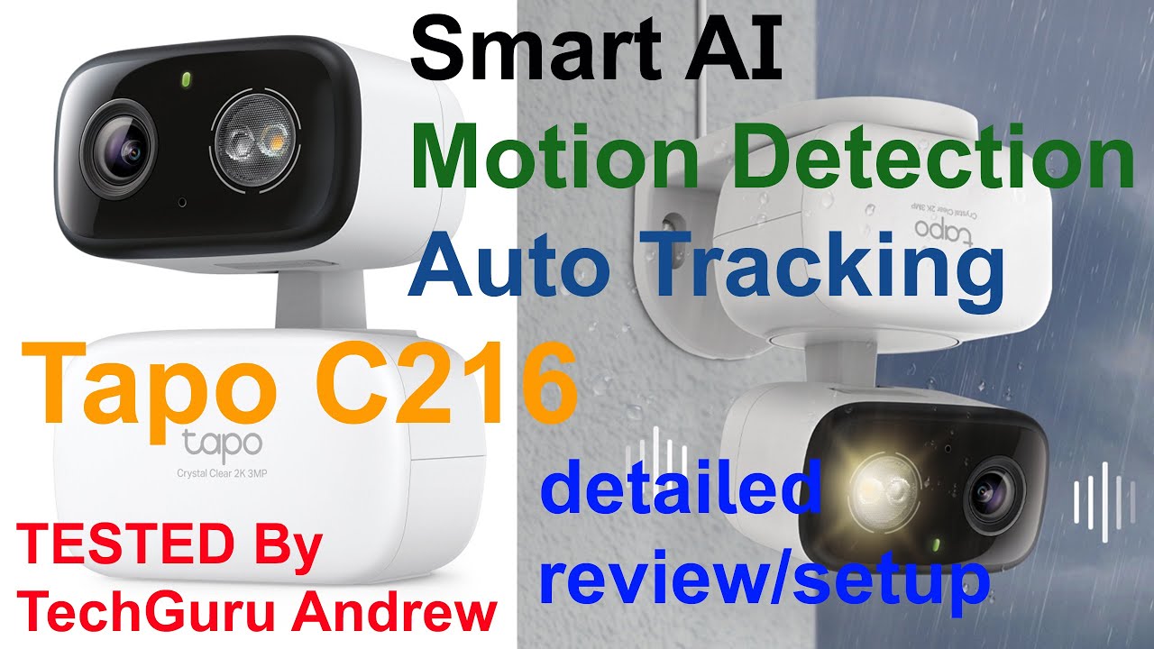 Tp-link Tapo C216 2K Pan/Tilt Security Wi-Fi Camera