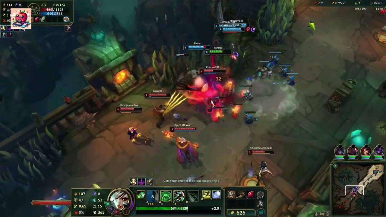 League of Legends on Macbook Neo , ARAM game ! #leagueoflegends  #MacBook #macbookneo