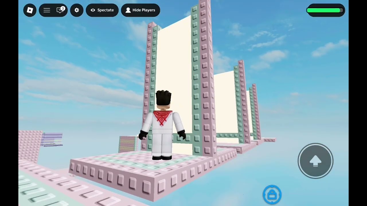 Wall hop part 1 اسمي الي يبغى في التعلقات