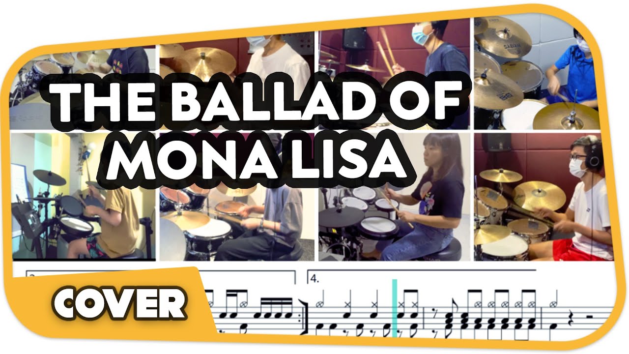 The Ballad of Mona Lisa - Panic! at the Disco (Drum Cover & Notations)