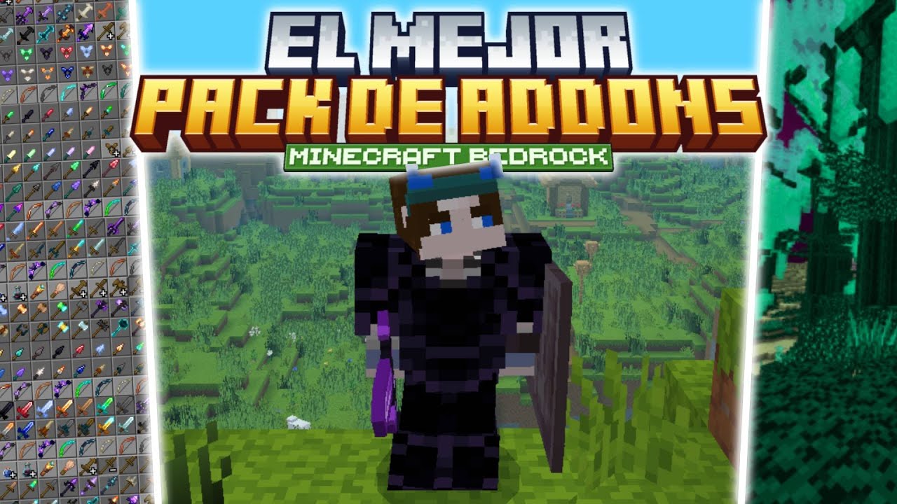 EL MEJOR PACK DE ADDONS Para MINECRAFT BEDROCK 1.21.94 | PACK DE ADDONS PARA MINECRAFT BEDROCK 1.21