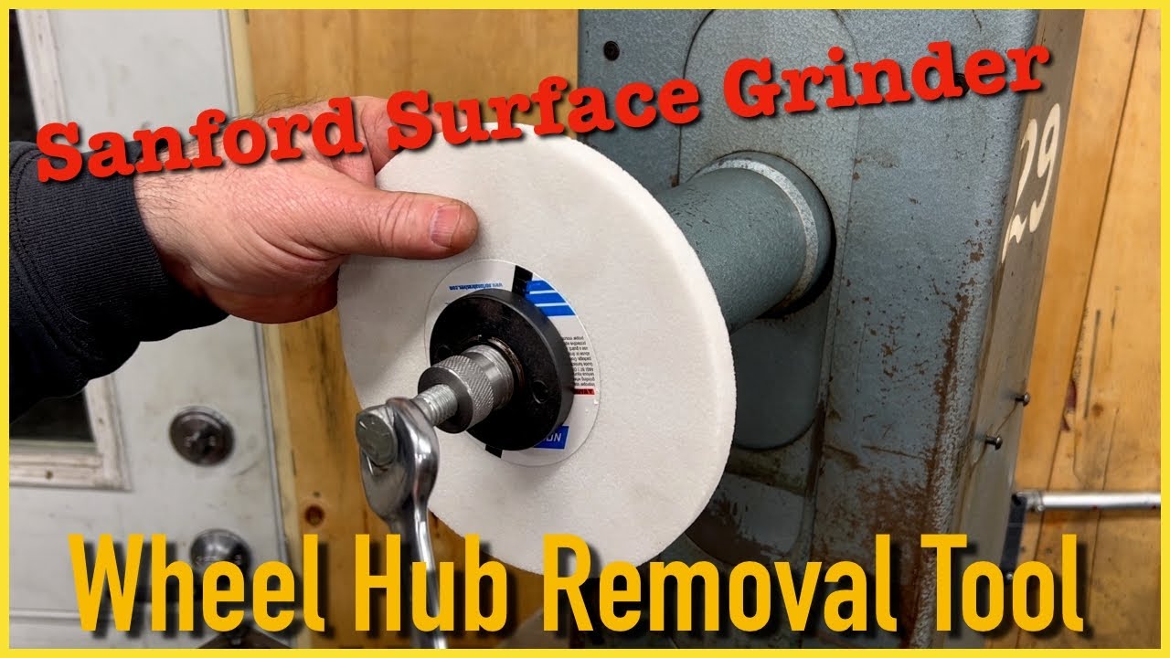 Sanford Surface Grinder - Wheel Hub Removal Tool - ASMR