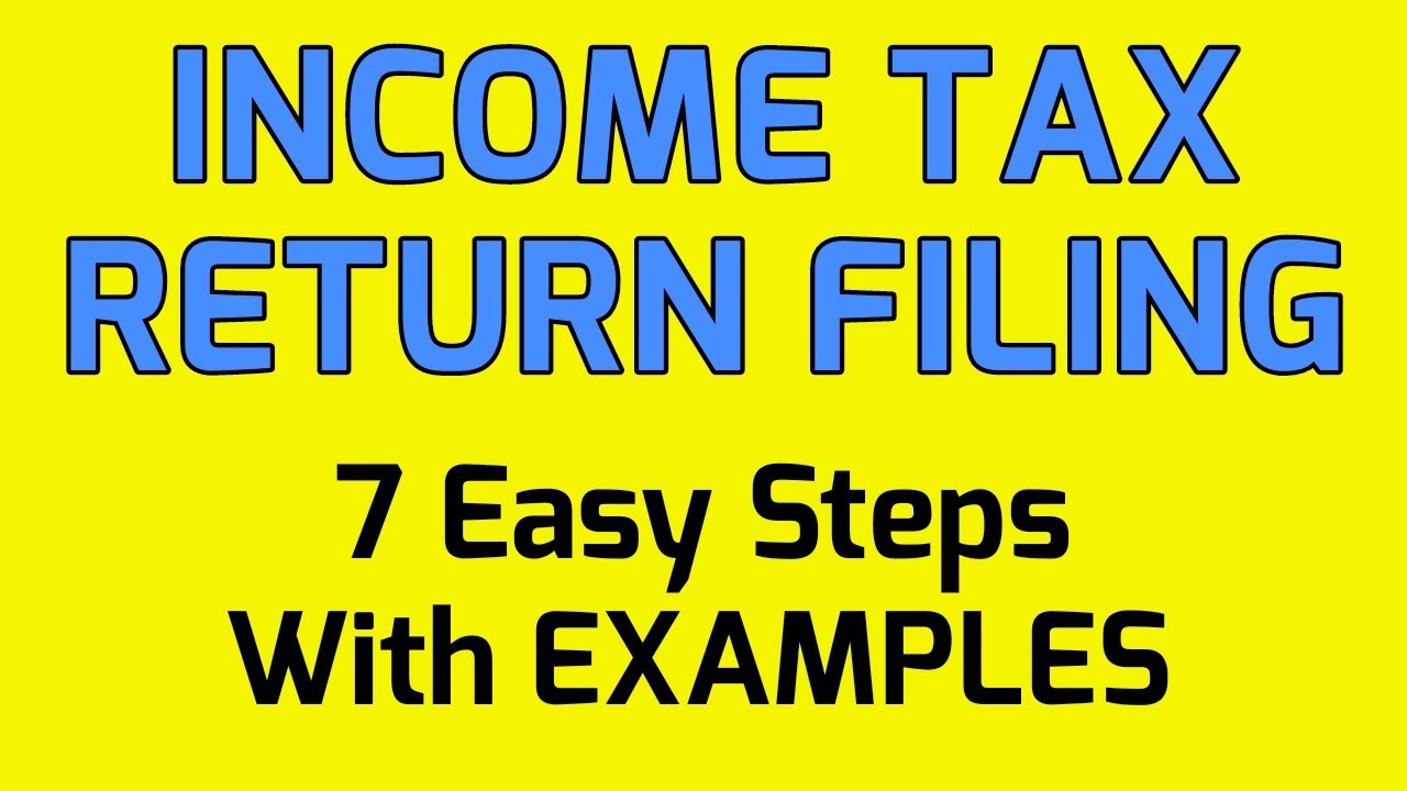 How To File Income Tax Return | Example | FY 2017-18 | Filing ITR | FinCalC TV