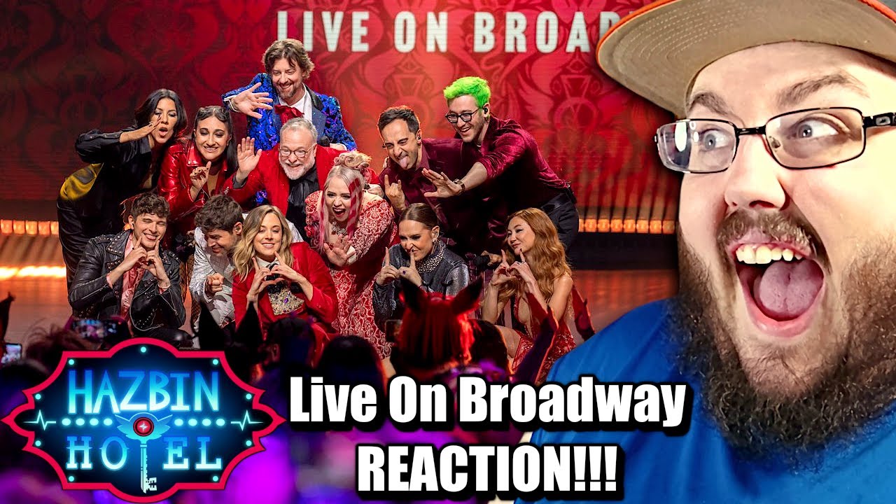HAZBIN HOTEL 2 СЕЗОН | Hazbin Hotel Live On Broadway #HazbinHotel РЕАКЦИЯ!!!