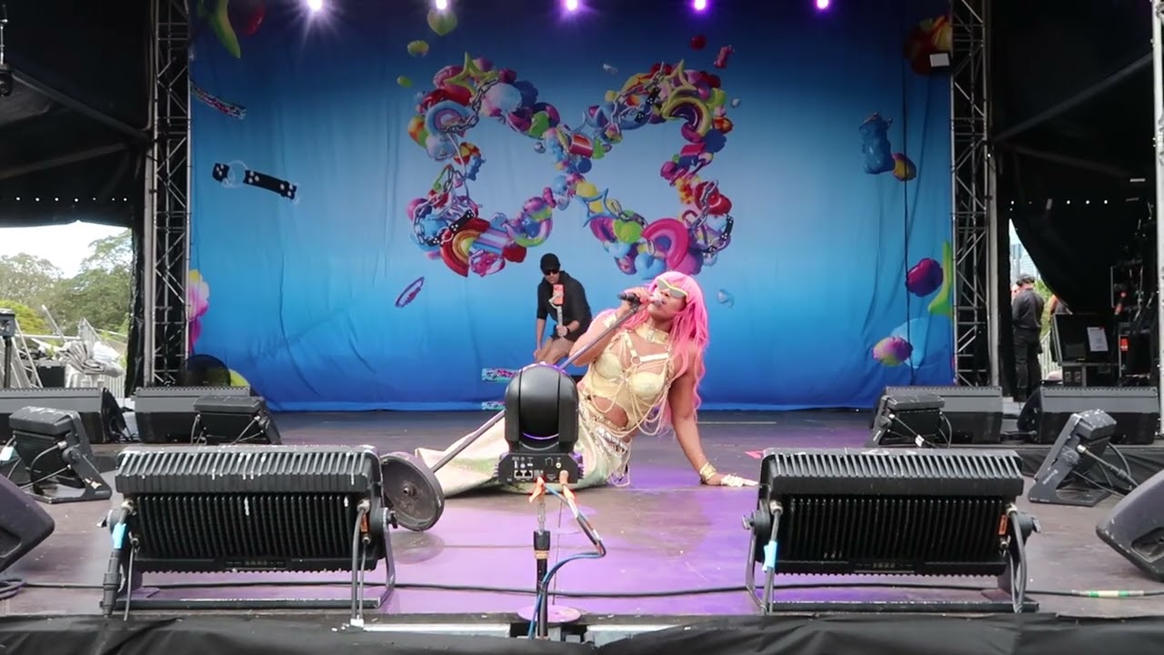 Mila Jam Performing At Fair Day In Sydney Australia