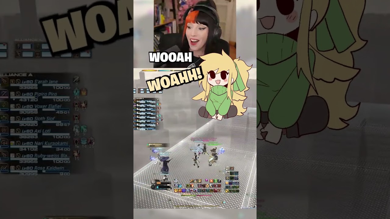 Shenpai tried to kill me 😠 w/ @AeroViro FFXIV