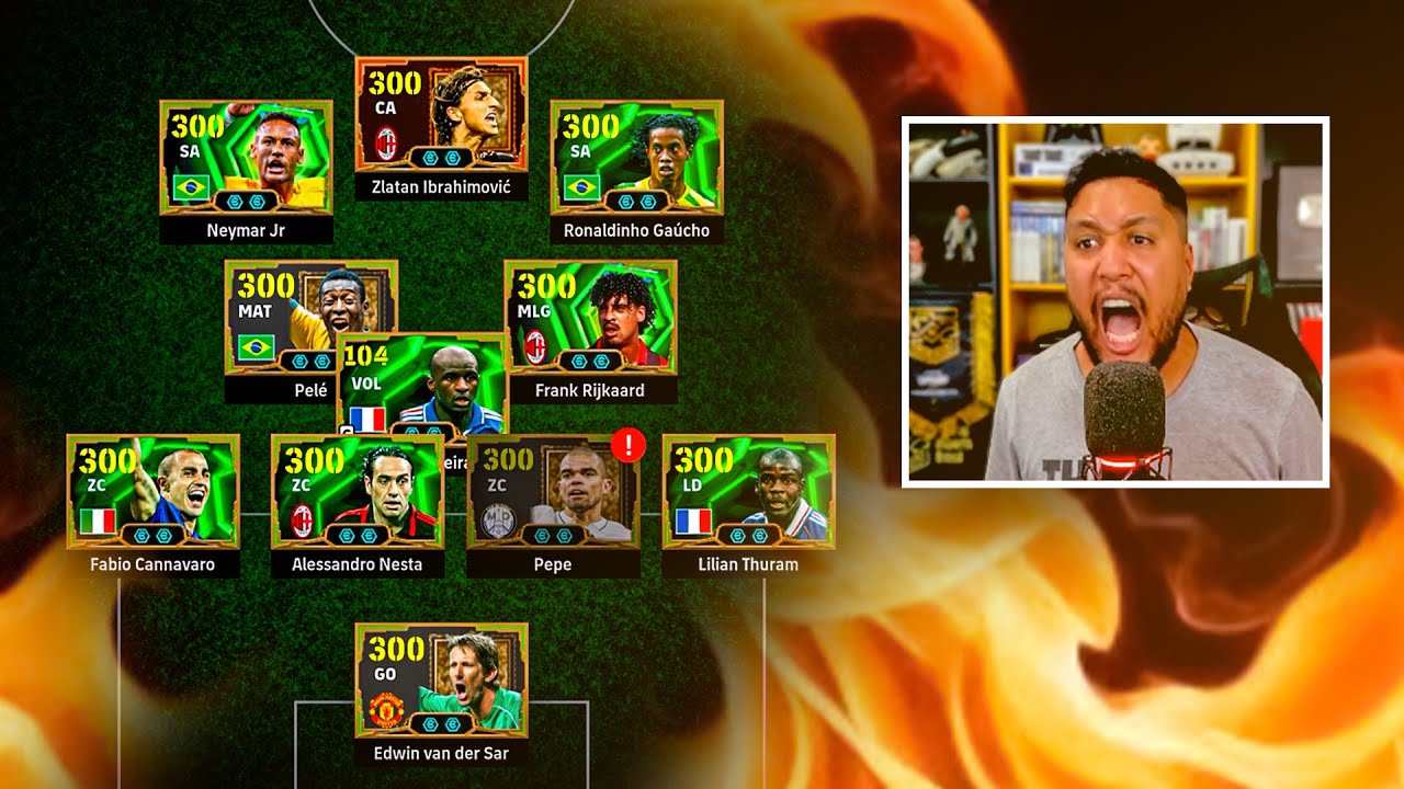 O MELHOR TIME E FORMA&Ccedil;&Atilde;O COM MUITO RAGE !!! - EFOOTBALL 2026