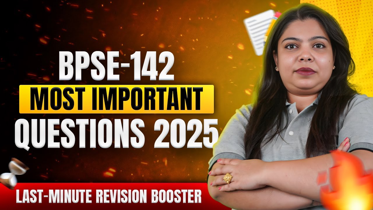 BPSE 142 Question Paper June 2025 | BPSE 142 Foreign Policy | BPSE 142 Important Questions