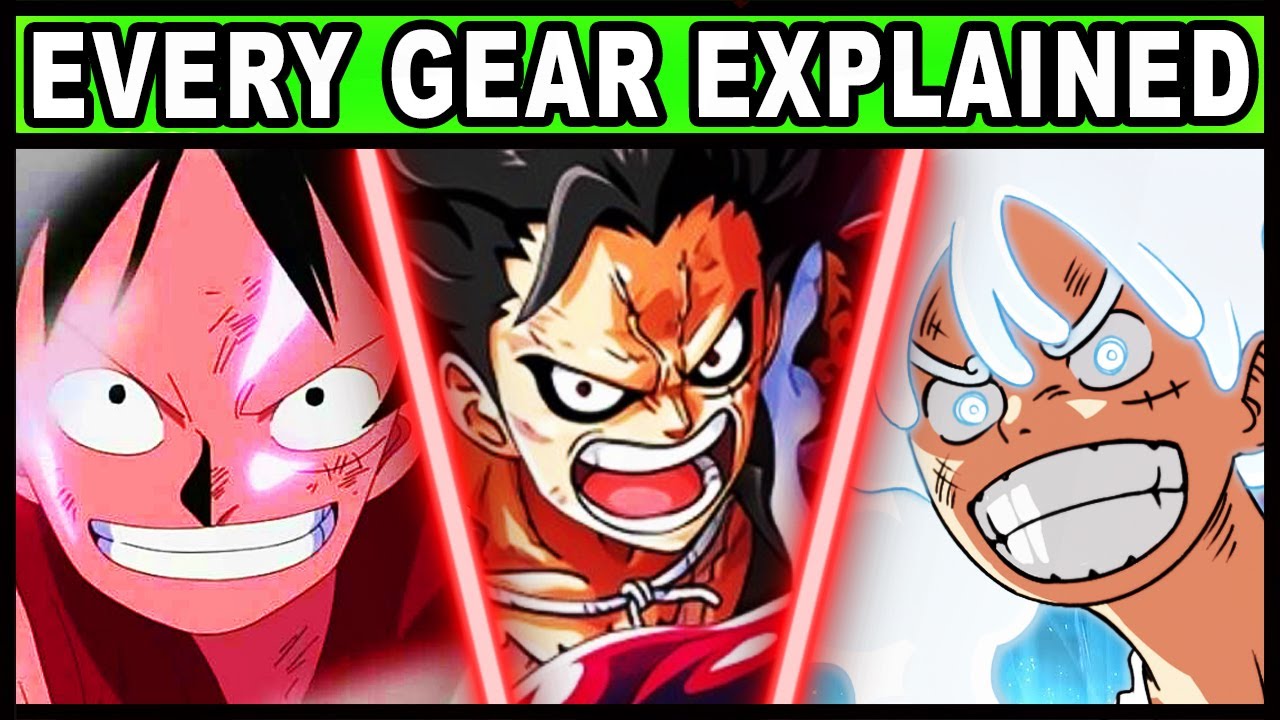 All 5 Gears and Their Powers Explained! Luffy's Gear Fifth and Every Ability in One Piece BREAKDOWN
