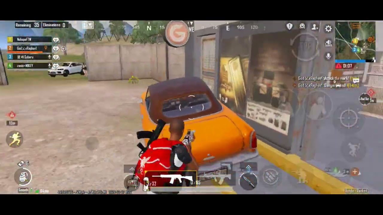 1v3 ☠️#bgmi#pubg#gaming 