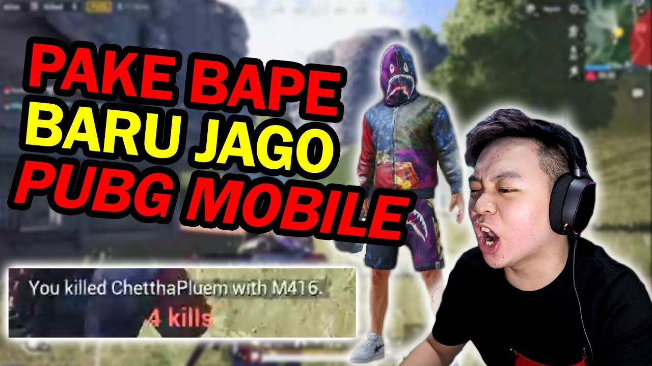 PAKE BAPE BARU JAGO DI PUBG MOBILE!