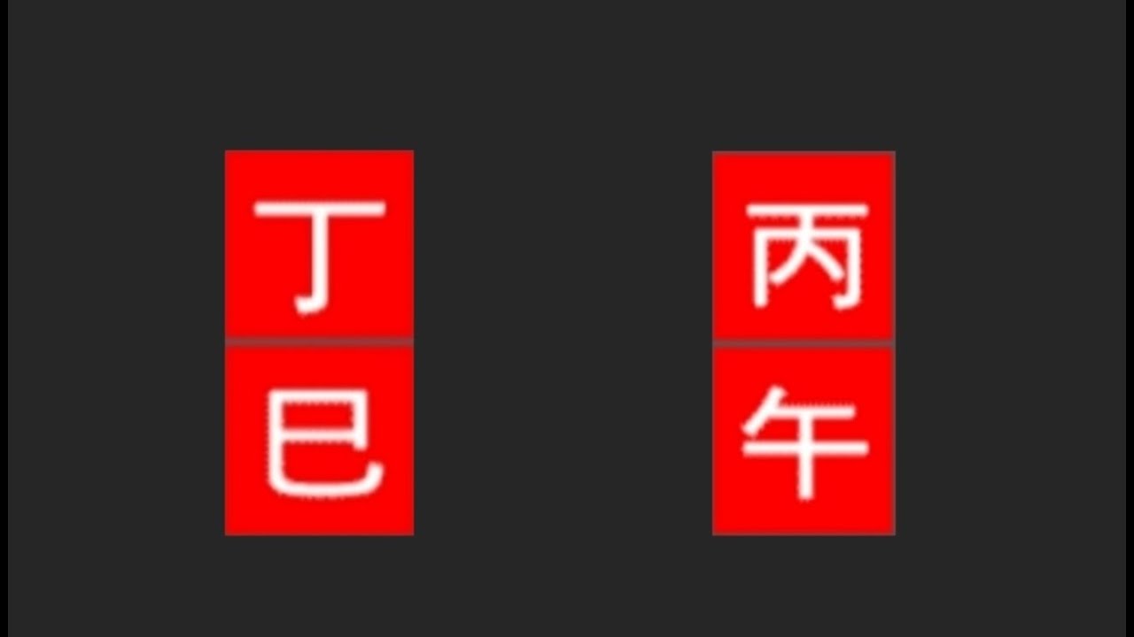 정사일주 병오년 운세