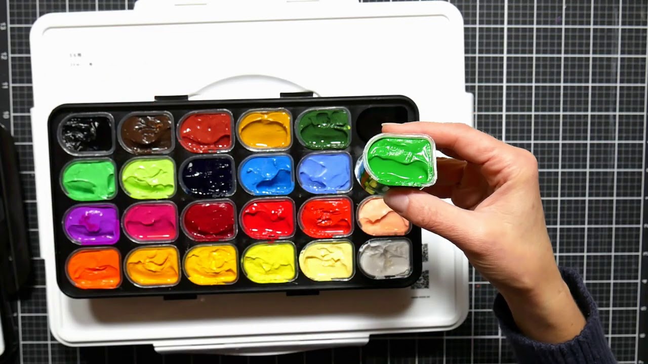Comparing Jelly Gouache Palettes. Which one is best?