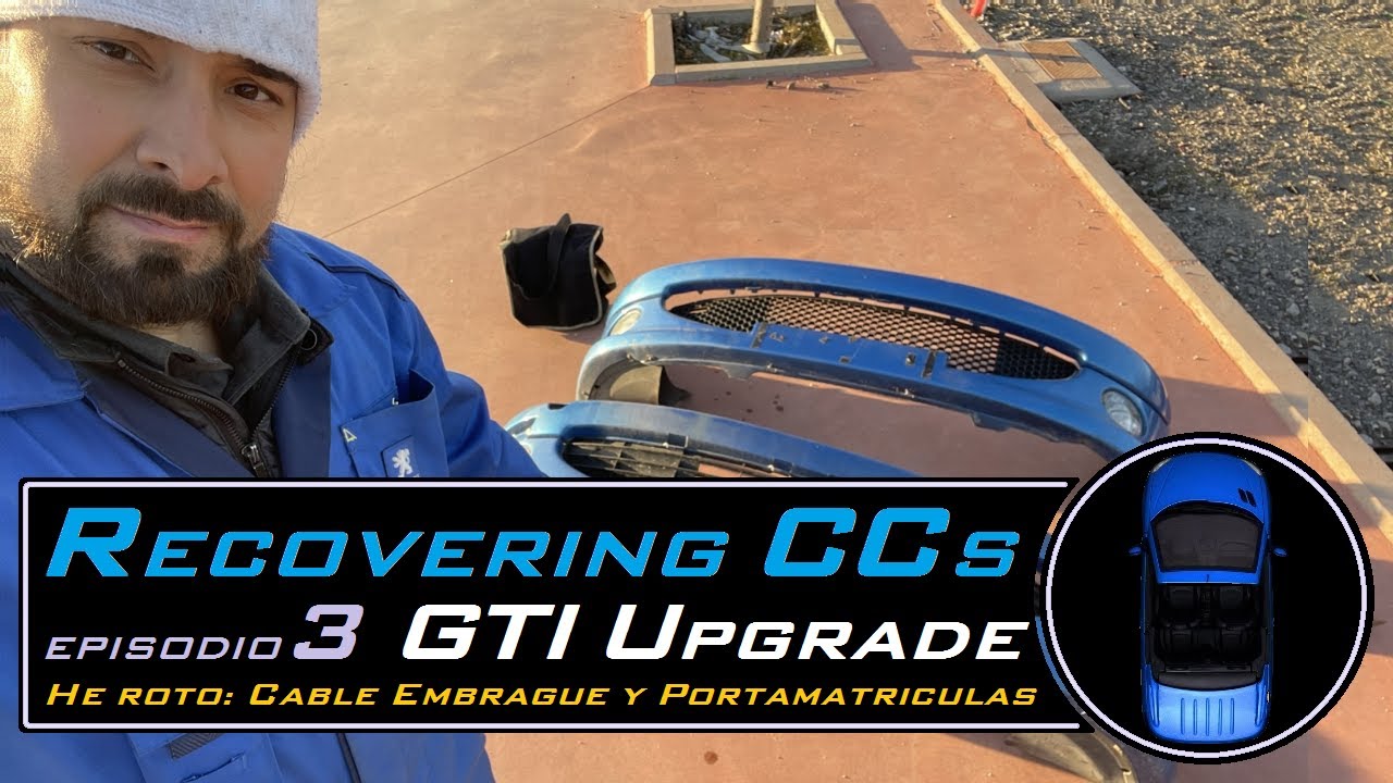 Fixing CCs T02E03 | Upgrade en Paragolpes de XR a GTI || #route #RC #circuit #206cc #rally #club