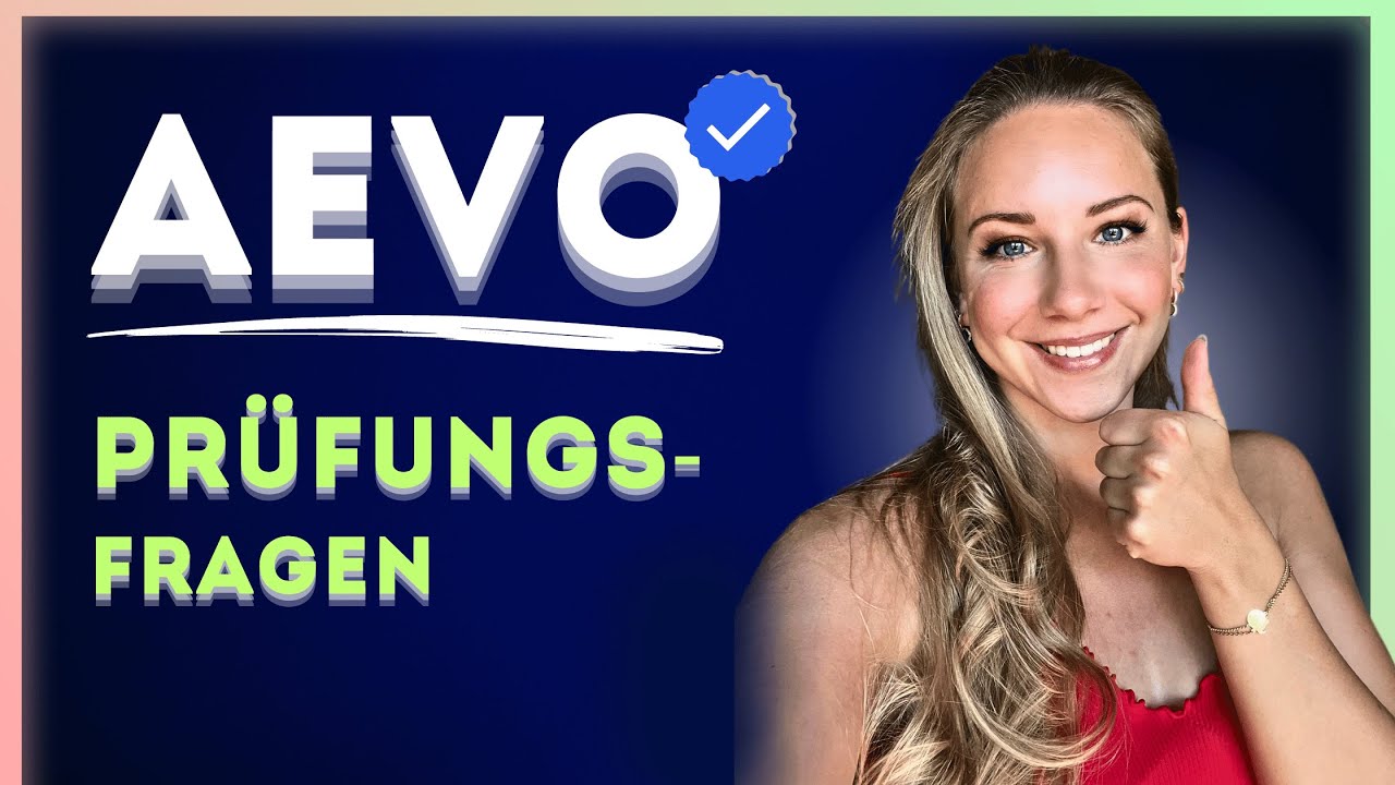 📕📕 AEVO Prüfungsfragen IHK - AEVO Schriftliche Prüfung Fragen & AEVO Prüfung Fragen