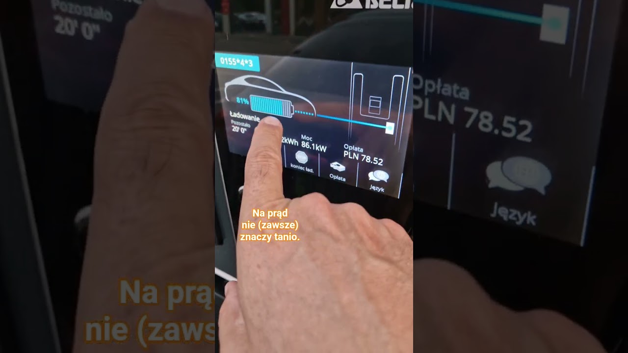 tyle kosztuje ładowanie #ev na #greenway #automobile