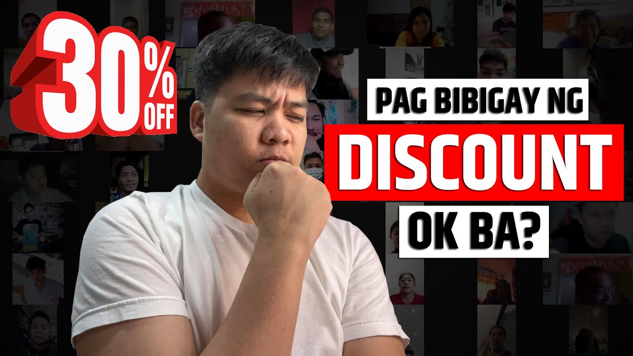 Ok ba mag Bigay ng DISCOUNT para maka benta ng marami?