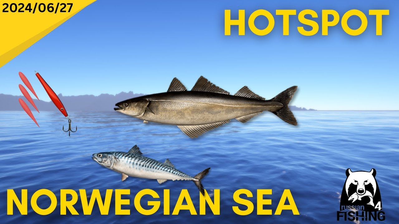 Solid fishing at the 34m Bank Russian Fishing 4