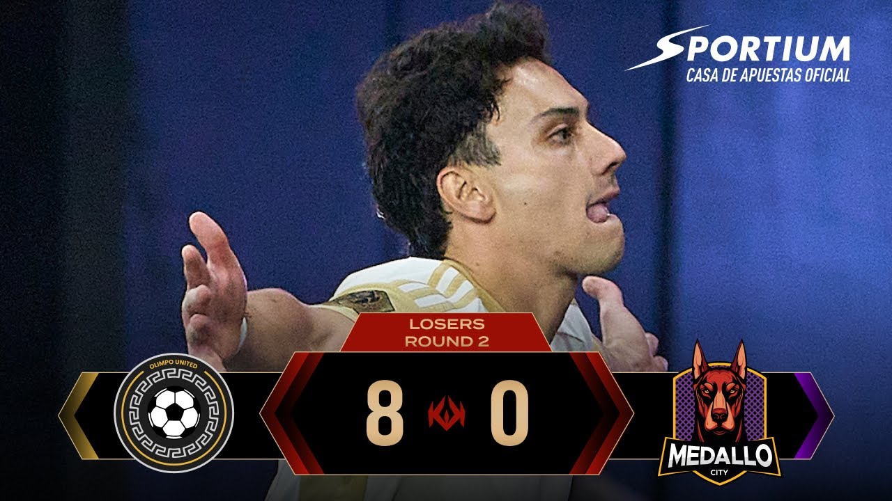 Olimpo United de CHICHARITO VS Medallo City de MALUMA | Partido Completo Round 2 Día 1 (8-0)