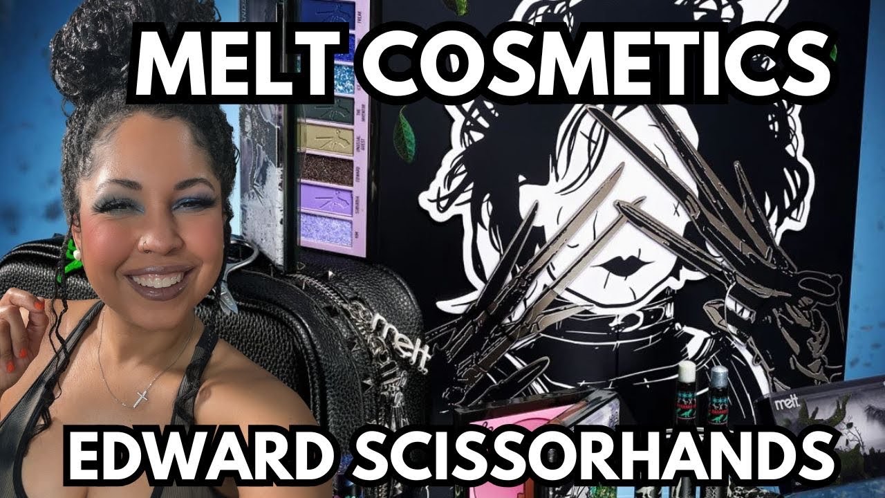 MELT COSMETICS X EDWARD SCISSORHANDS✂️ ПРАЗДНИК 2025!