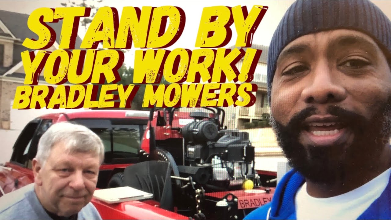 An Must See If You're Buying A Bradley Mower.