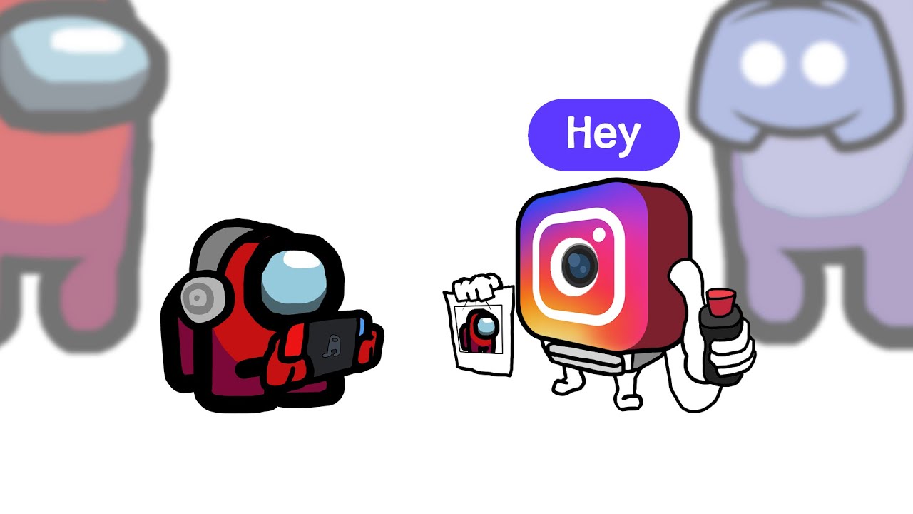 Mini Crewmate Kills Messaging Apps | Among Us