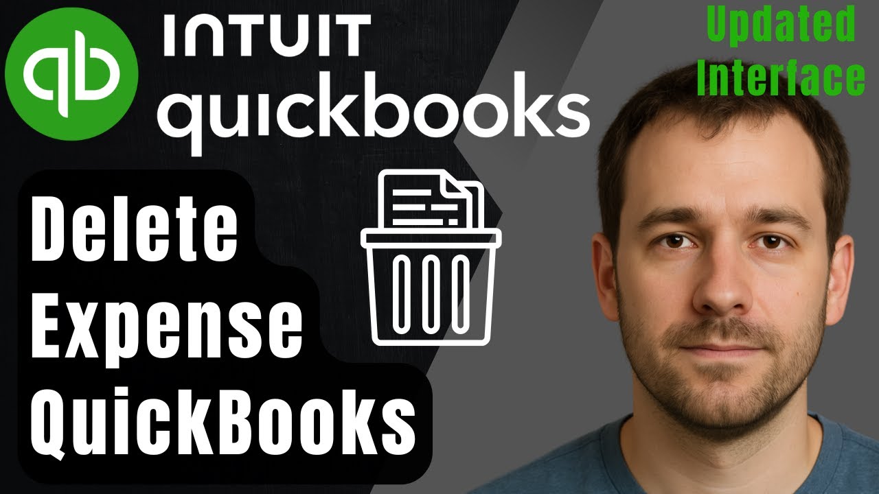 Как удалить расход в QuickBooks Online (Новый интерфейс | Пошаговое руководство для начинающих 20...