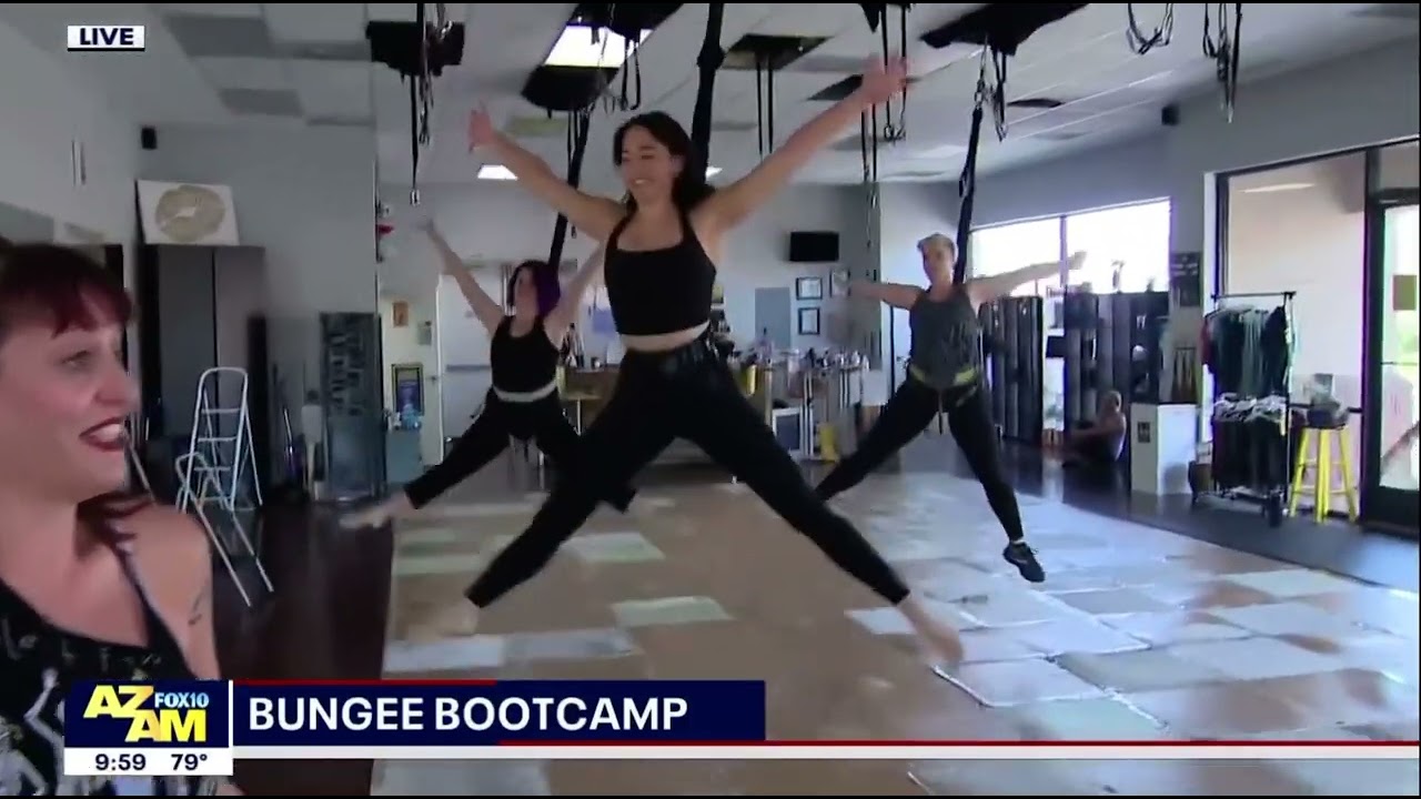 Bungee Fitness with Ty Brennan @Fox10Phoenix