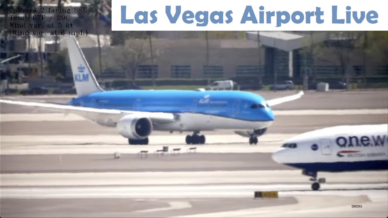 🔴 Live Las Vegas airport camera with ATC
